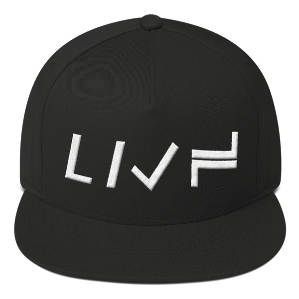 3D Puff LIVN - 5 Pannel Flat Bill Snapback