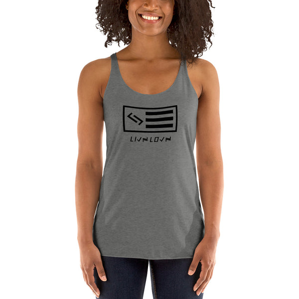Flag LIVNLOVN - Women's Racerback Tank