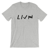 Short-Sleeve Unisex LIVN T-Shirt - Black Print