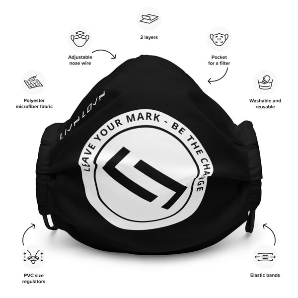 Leave your Mark, Be the Change - Face mask