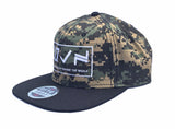 DIGITAL CAMOUFLAGE COTTON RIPSTOP FLAT VISOR - LOVN