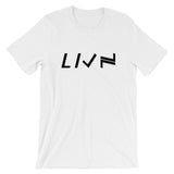 Short-Sleeve Unisex LIVN T-Shirt - Black Print